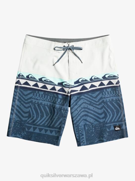 mężczyźni Quiksilver szorty surfsilk panel 20 4DBV135 szary fiolet