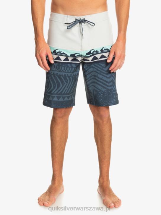 mężczyźni Quiksilver szorty surfsilk panel 20 4DBV135 szary fiolet