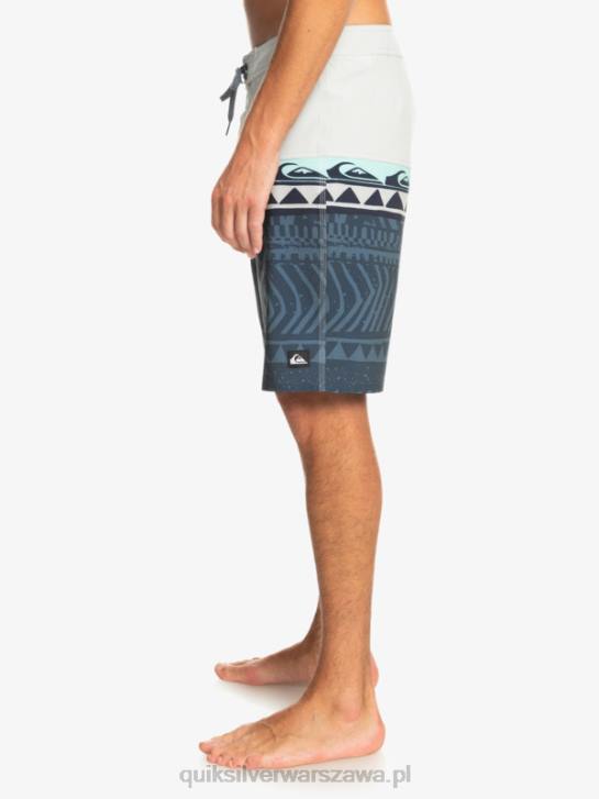 mężczyźni Quiksilver szorty surfsilk panel 20 4DBV135 szary fiolet