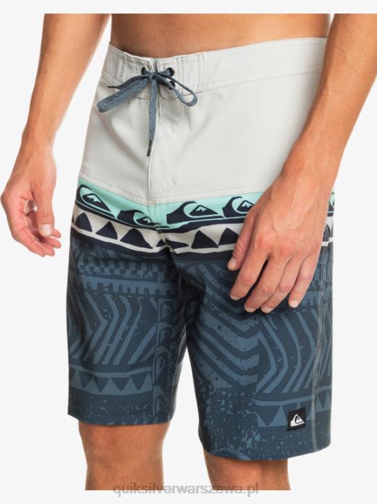 mężczyźni Quiksilver szorty surfsilk panel 20 4DBV135 szary fiolet