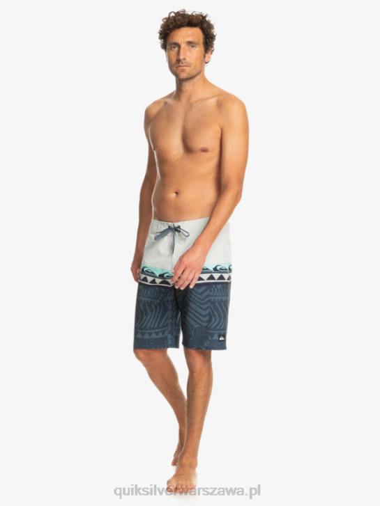 mężczyźni Quiksilver szorty surfsilk panel 20 4DBV135 szary fiolet