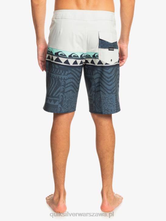 mężczyźni Quiksilver szorty surfsilk panel 20 4DBV135 szary fiolet