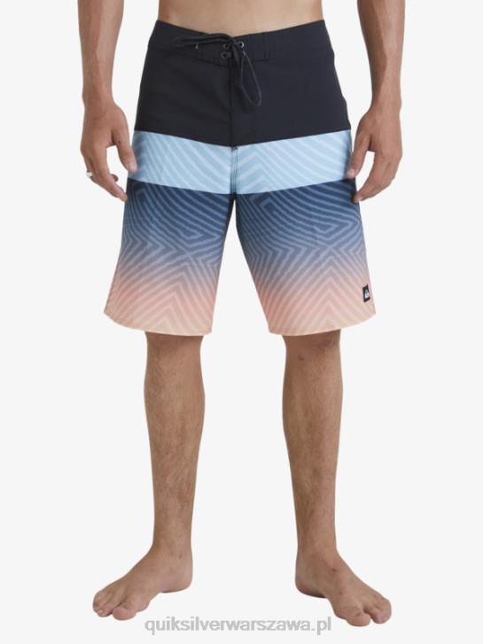 mężczyźni Quiksilver szorty surfsilk panel 20 4DBV136 asfalt