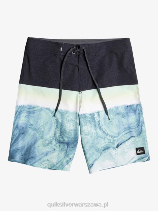 mężczyźni Quiksilver szorty surfsilk panel 20 4DBV1451 zielony popiół