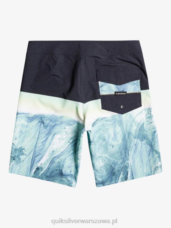 mężczyźni Quiksilver szorty surfsilk panel 20 4DBV1451 zielony popiół