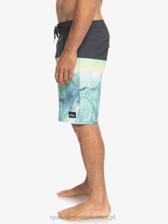 mężczyźni Quiksilver szorty surfsilk panel 20 4DBV1451 zielony popiół