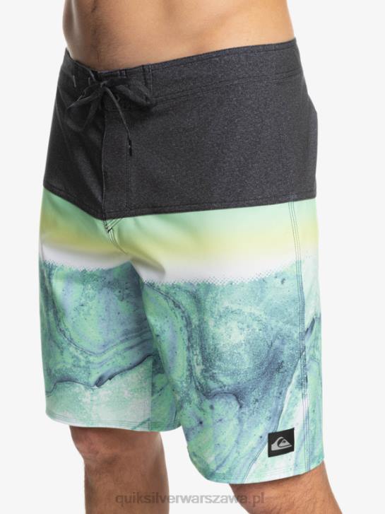 mężczyźni Quiksilver szorty surfsilk panel 20 4DBV1451 zielony popiół