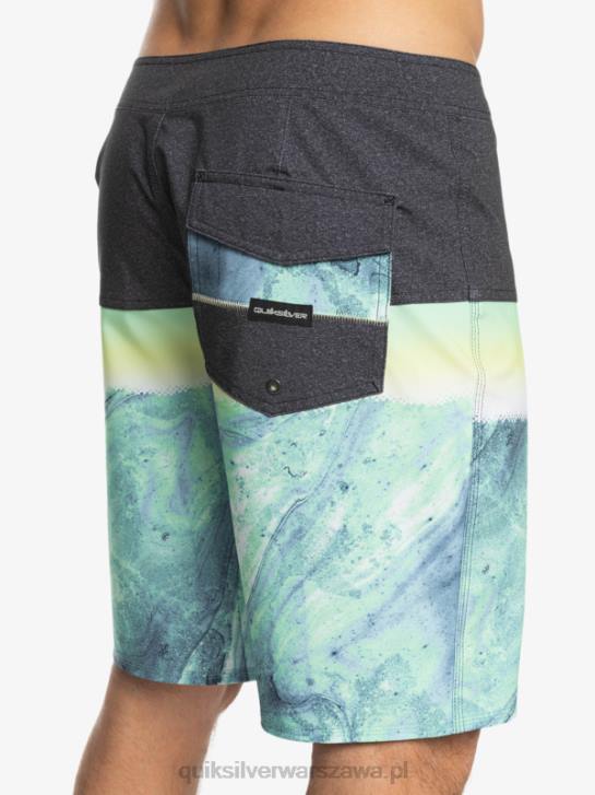 mężczyźni Quiksilver szorty surfsilk panel 20 4DBV1451 zielony popiół