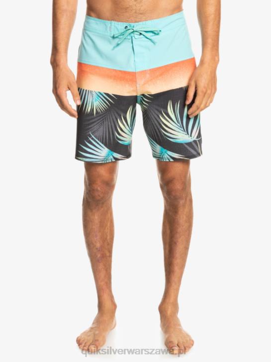 mężczyźni Quiksilver szorty surfsilk panel 20 4DBV1453 asfalt