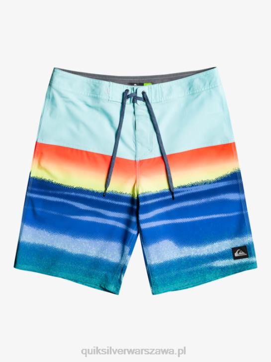 mężczyźni Quiksilver szorty surfsilk panel 20 4DBV1455 zielony basen