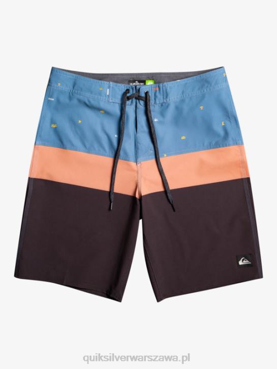 mężczyźni Quiksilver szorty surfsilk panel 20 4DBV1458 prowincjonalny niebieski