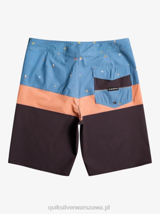 mężczyźni Quiksilver szorty surfsilk panel 20 4DBV1458 prowincjonalny niebieski