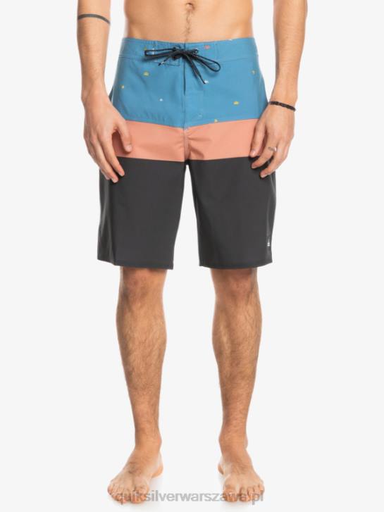 mężczyźni Quiksilver szorty surfsilk panel 20 4DBV1458 prowincjonalny niebieski