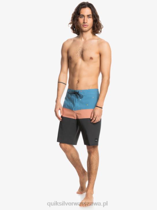 mężczyźni Quiksilver szorty surfsilk panel 20 4DBV1458 prowincjonalny niebieski