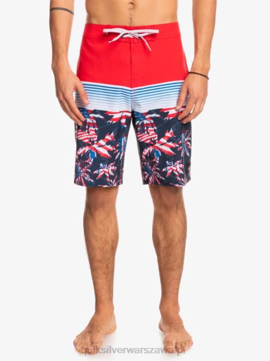 mężczyźni Quiksilver szorty surfsilk panel 20 4DBV1459 czerwone ryzyko