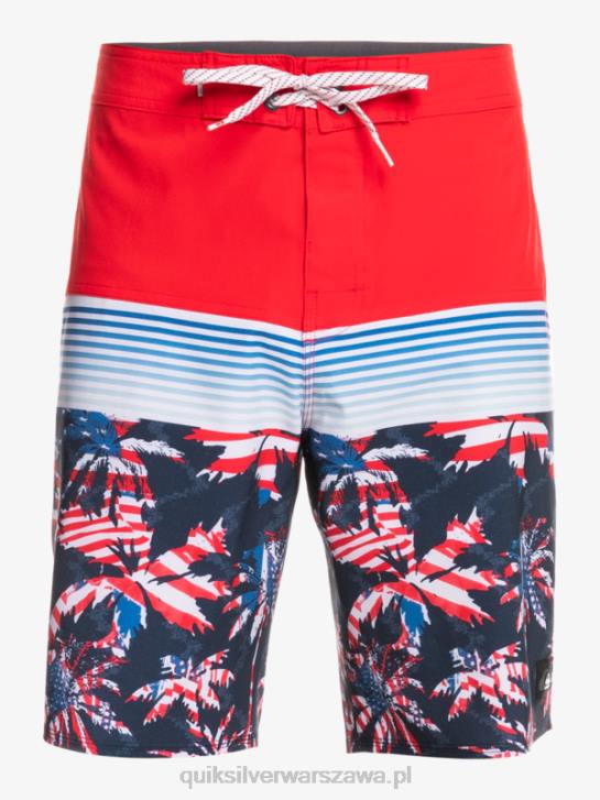 mężczyźni Quiksilver szorty surfsilk panel 20 4DBV1459 czerwone ryzyko
