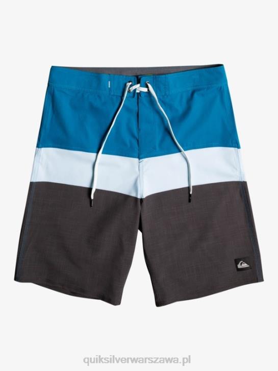 mężczyźni Quiksilver szorty surfsilk panel 20 4DBV1462 niebiesko szary