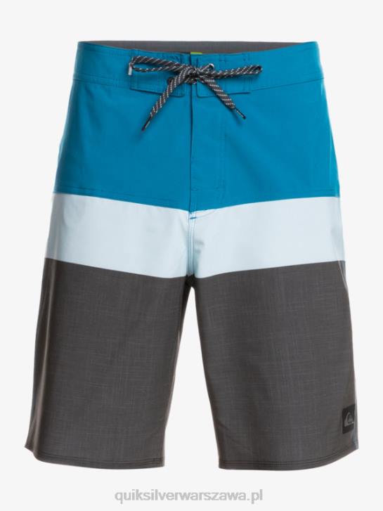 mężczyźni Quiksilver szorty surfsilk panel 20 4DBV1462 niebiesko szary
