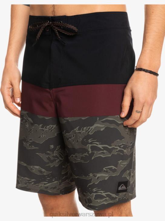 mężczyźni Quiksilver szorty surfsilk panel 20 4DBV1785 czarny