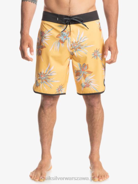 mężczyźni Quiksilver szorty surfsilk scallop 19 4DBV1491 ochra