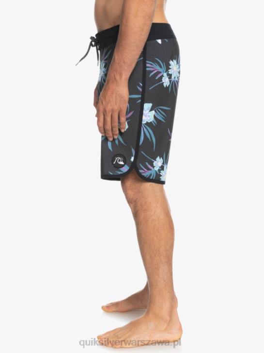 mężczyźni Quiksilver szorty surfsilk scallop 19 4DBV1493 asfalt