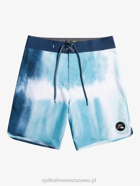 mężczyźni Quiksilver szorty surfsilk scallop 19 4DBV1494 delph niebieski