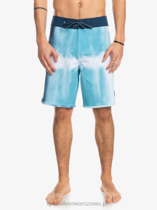 mężczyźni Quiksilver szorty surfsilk scallop 19 4DBV1494 delph niebieski