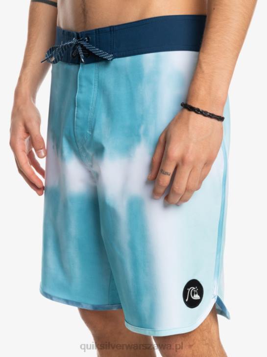 mężczyźni Quiksilver szorty surfsilk scallop 19 4DBV1494 delph niebieski