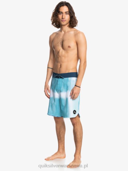 mężczyźni Quiksilver szorty surfsilk scallop 19 4DBV1494 delph niebieski