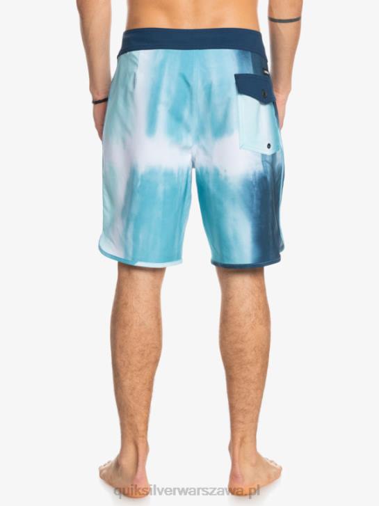 mężczyźni Quiksilver szorty surfsilk scallop 19 4DBV1494 delph niebieski