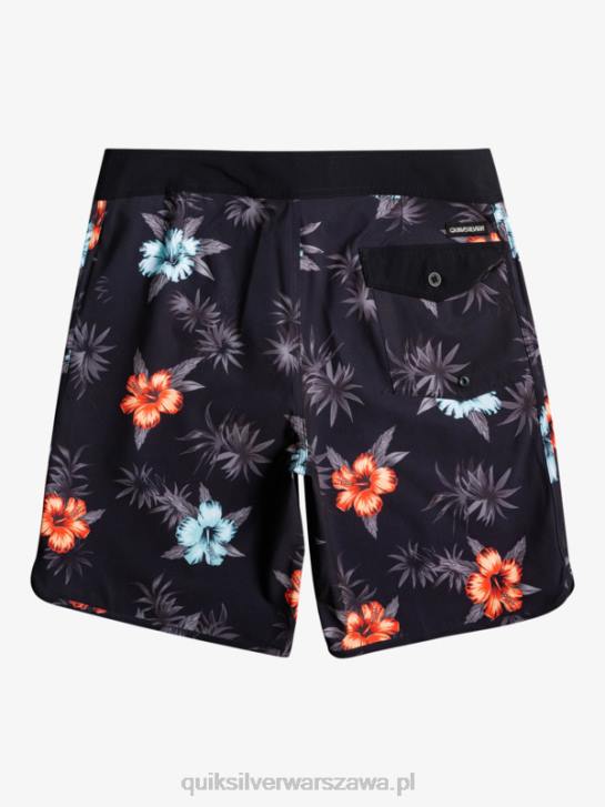 mężczyźni Quiksilver szorty surfsilk scallop 19 4DBV1496 czarny