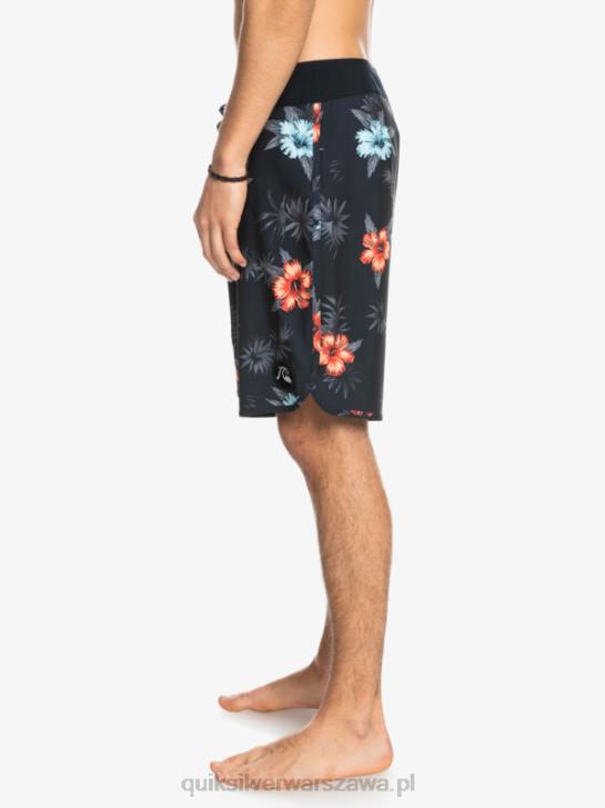 mężczyźni Quiksilver szorty surfsilk scallop 19 4DBV1496 czarny