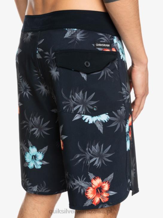mężczyźni Quiksilver szorty surfsilk scallop 19 4DBV1496 czarny