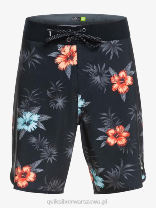 mężczyźni Quiksilver szorty surfsilk scallop 19 4DBV1496 czarny
