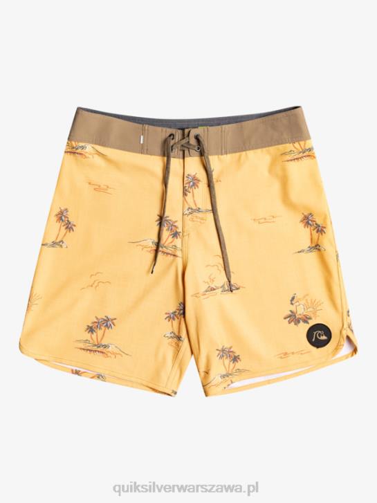 mężczyźni Quiksilver szorty surfsilk scallop 19 4DBV1497 ochra