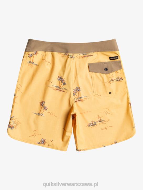 mężczyźni Quiksilver szorty surfsilk scallop 19 4DBV1497 ochra
