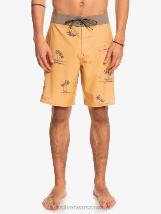 mężczyźni Quiksilver szorty surfsilk scallop 19 4DBV1497 ochra