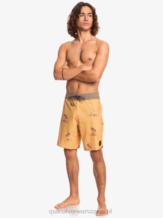 mężczyźni Quiksilver szorty surfsilk scallop 19 4DBV1497 ochra