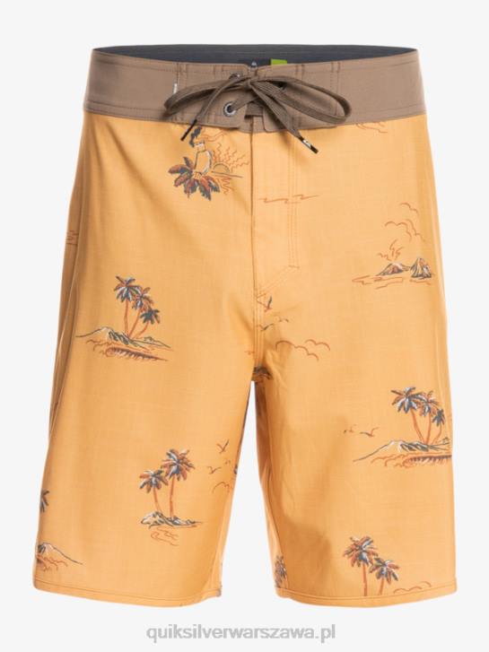 mężczyźni Quiksilver szorty surfsilk scallop 19 4DBV1497 ochra