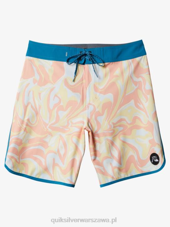 mężczyźni Quiksilver szorty surfsilk scallop 19 4DBV1499 brzoskwiniowy róż