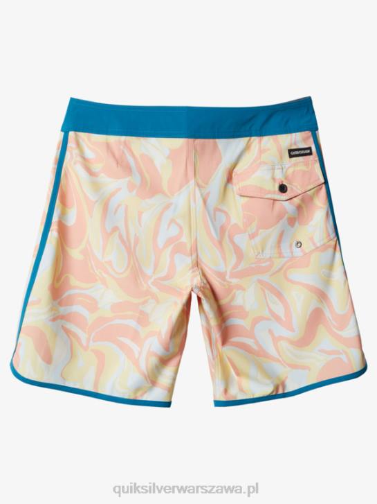 mężczyźni Quiksilver szorty surfsilk scallop 19 4DBV1499 brzoskwiniowy róż