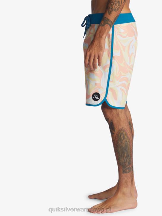 mężczyźni Quiksilver szorty surfsilk scallop 19 4DBV1499 brzoskwiniowy róż
