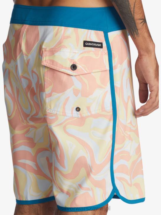 mężczyźni Quiksilver szorty surfsilk scallop 19 4DBV1499 brzoskwiniowy róż
