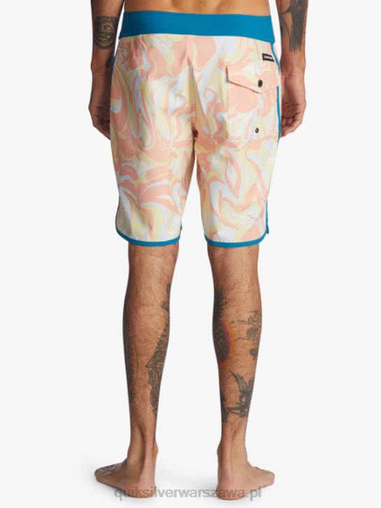 mężczyźni Quiksilver szorty surfsilk scallop 19 4DBV1499 brzoskwiniowy róż