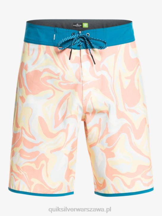 mężczyźni Quiksilver szorty surfsilk scallop 19 4DBV1499 brzoskwiniowy róż