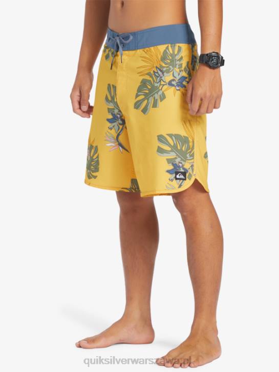 mężczyźni Quiksilver szorty surfsilk scallop 19 4DBV214 żółtko