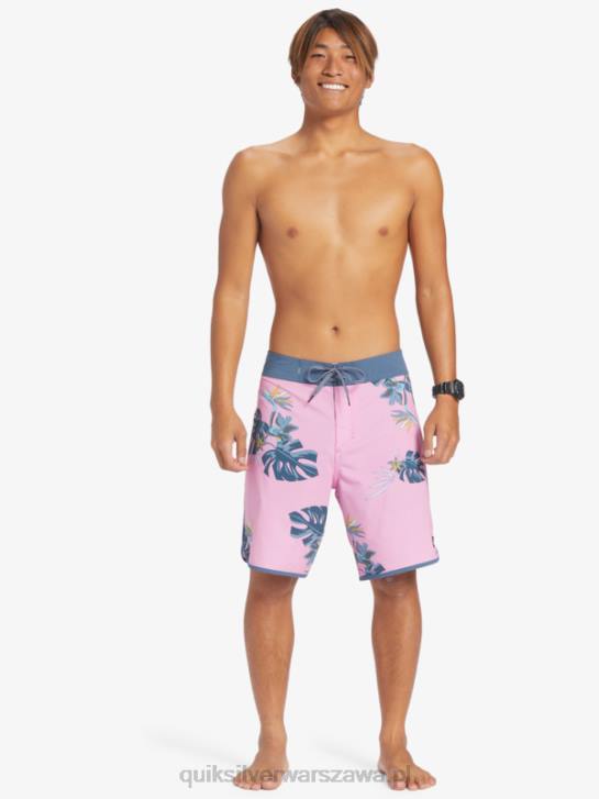 mężczyźni Quiksilver szorty surfsilk scallop 19 4DBV217 księżycowy fiolet