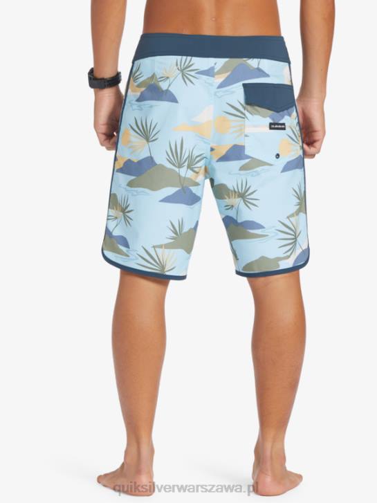 mężczyźni Quiksilver szorty surfsilk scallop 19 4DBV218 niebieskie niebo