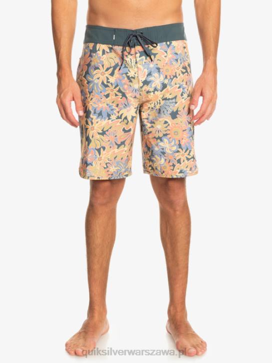 mężczyźni Quiksilver szorty surfsilk scallop 19 4DBV219 ciemny łupek