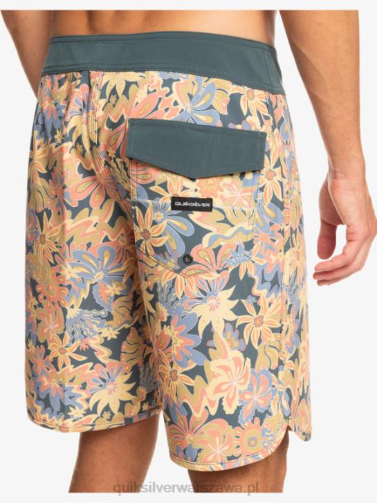 mężczyźni Quiksilver szorty surfsilk scallop 19 4DBV219 ciemny łupek